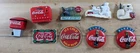 Coca-Cola Vintage Style Refrigerator Magnets Lot 9PC Polar Bear Vending Machine