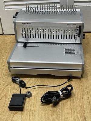 Fellowes Orion E 500 Electric Comb Binding Machine-READ DAMAGE
