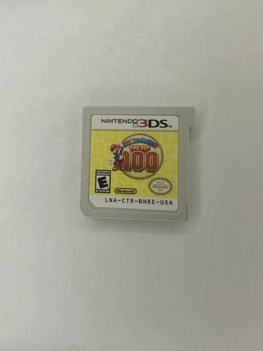 Mario Party:  the Top 100 (Nintendo 3DS, 2017) Authentic Cartridge, Tested