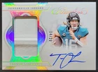 2025 Panini Flawless Trevor Lawrence Patch Auto /20 Jacksonville Jaguars JA6