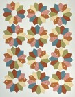 Set Of 12 Woolly Whims 10" Dresden Plate Quilt Blocks Prewashed Fabric Applique — photo 1