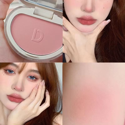 Daimanpu Monochrome Honey Powder Powder Blusher, High Gloss, Natural Brightening