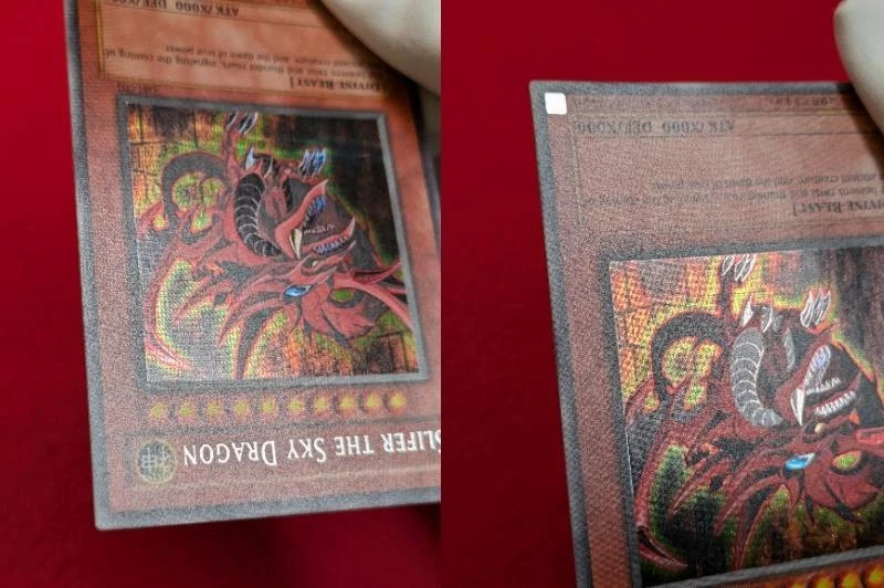 Yu-gi-oh Card GBI-001 -002 -003 Slifer The Sky Dragon Secret Rare Ra - Image 4 of 4