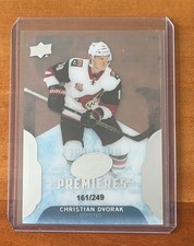 16-17 UD Upper Deck Ice Premieres RC Rookie #188 CHRISTIAN DVORAK /249