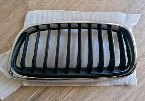 Kühlergrill Niere Einzelsteg Grill schwarz glanz für BMW 2er F45 F46 2015-2018