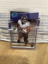 2020 Panini Chronicles Clearly Donruss J.K. Dobbins Rated Rookie #RR-JK Ravens