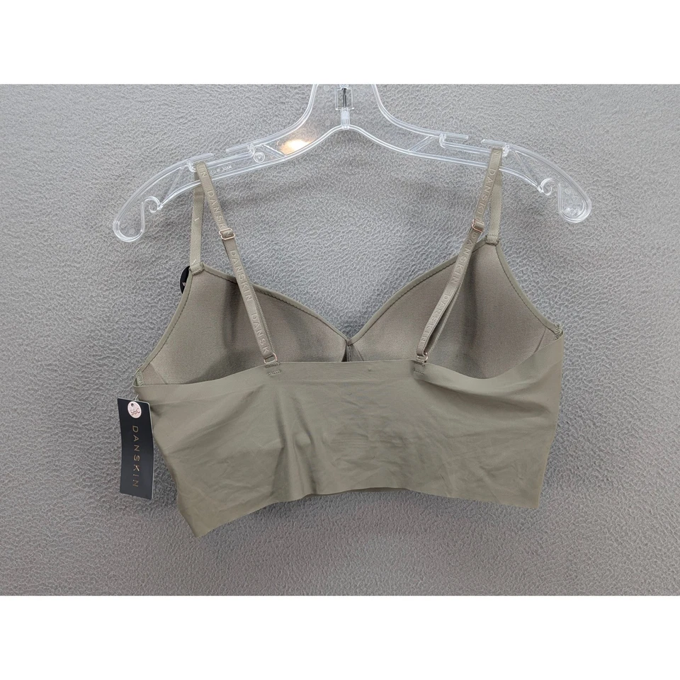Sutiã Feminino Danskin Intimates Wire Free Comfort Tamanho 36C Estilo DS2155 Novo com etiquetas - Imagem 3 de 4