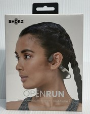 Shokz - OpenRun Bone Conduction Open-Ear Endurance Headphones - Gray New