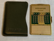 Addiator Duplex Manual Calculator with Case