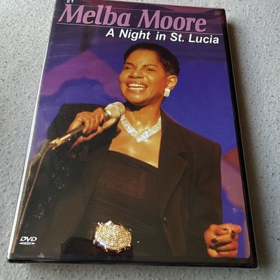Melba Moore A Night In St Lucia DVD HTF Rare OOP 2002 Live Jazz R&B Concert New
