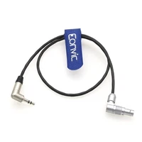 Eonvic Timecode Input Cable for RED Komodo 6K Cinema Camera, Right Angle 3.5mm T