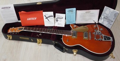 Gretsch G6128T-PE Players Edition Jet Electric Guitar Round-Up Orange 2020 MIJ