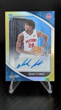 2020-21 Absolute Memorabilia Isaiah Stewart Rookie Auto Variations Pistons RC