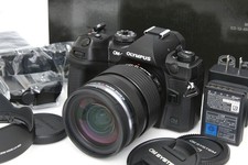 Olympus OM-1 Mark II 12-40mm F2.8 PRO II Lens Kit Camera Tested Near Mint 