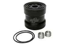 SYSTEM ONE Billet Oil Filter w/Blt Cap 45 Micron - Black 209-361B