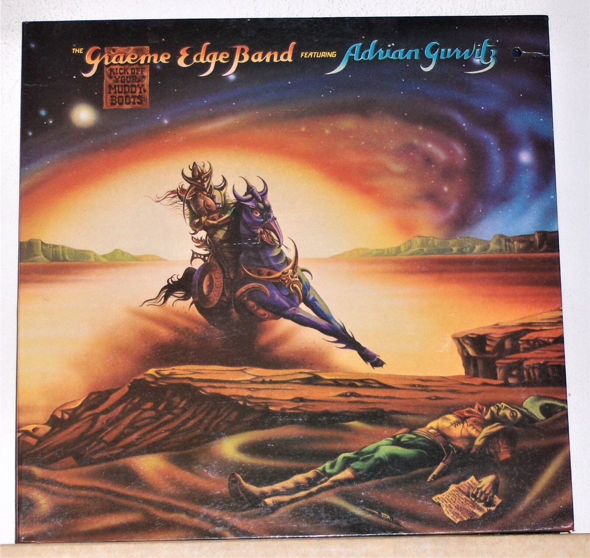 The Graeme Edge Band ‎- Kick Off Your Muddy Boots - LP Record