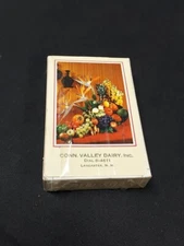 CONN. VALLEY DAIRY LANCASTER NH Redi-Slip Playing Cards Deck Sealed W/ Tax Stamp