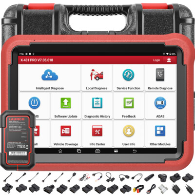 Launch X431 V PROS 5.0 OBD2 Diagnosegerät Profi Auto Scanner Für KFZ Werkstatt