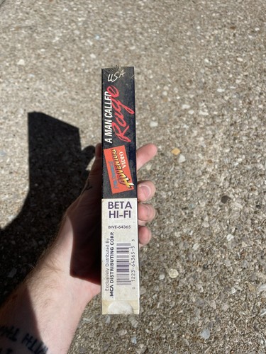 A Man Called Rage Beta Not VHS Rare Sybil Danning Adventure Video Sealed New - Picture 2 of 7