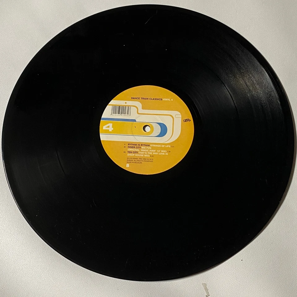 DANCE TRAIN CLASSICICS 4 - ВНУТРЕННИЙ ГОРОД / ДЕСЯТЬ ГОРОД 12» ВИНИЛ МАКСИ БЕЛЬГИЯ - Изображение 4 из 4