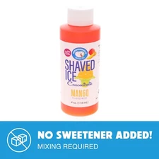 Hypothermias MANGO Flavor Syrup 🍧 Snow Cone machine Concentrate UNSWEETENED