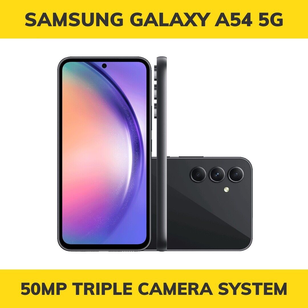 SAMSUNG Galaxy A54 5G + 4G LTE (256GB + 8GB) Unlocked Worldwide