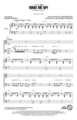 Wake Me Up! Satb