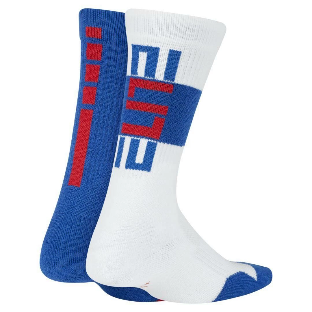 Nike Elite Socks Red And White