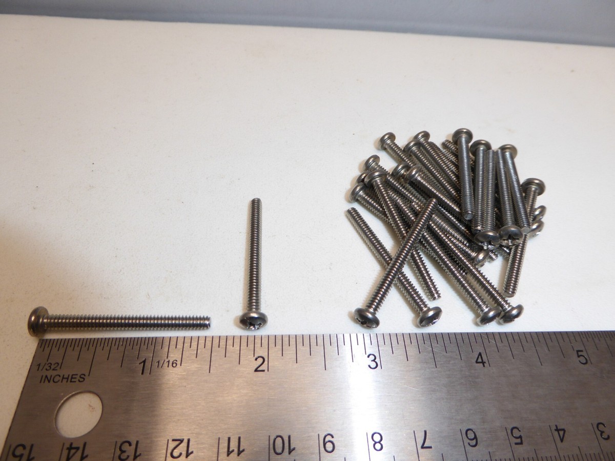 Phillips Pan Head Sheet Metal Screws - #8 X 1-1/8 Inch Stainless Steel (Pack Of 250)