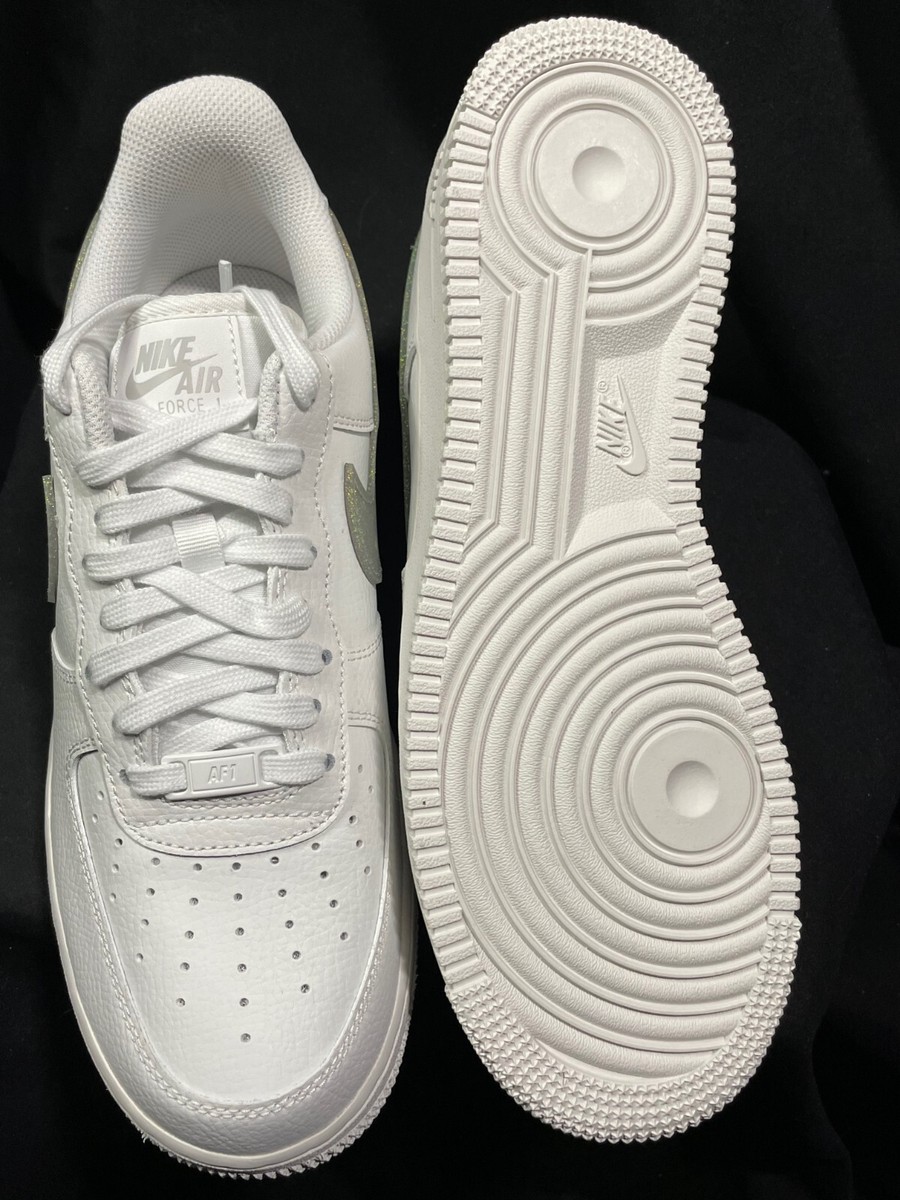 靴 NIKE WMNS AIRFORCE1 07 LX Glitter Swoosh Nike Air Force 1 07 LX Glitter Swoosh W for sale | eBay