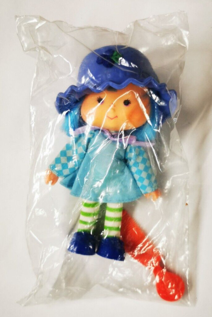 Figurine Confiture d'Airelles Blueberry Muffin Jouet Vintage 1980
