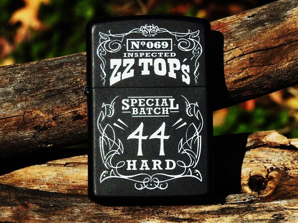 ZZ Top Special Batch 44 Zippo Lighter - Billy Gibbons