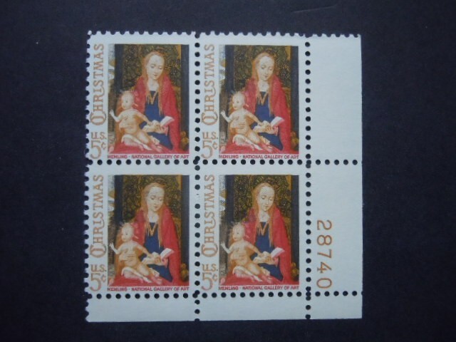 #1321 Christmas Madonna #28740 LR MNH OG VF