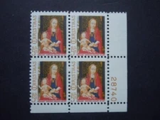 #1321 Christmas Madonna #28740 LR MNH OG VF