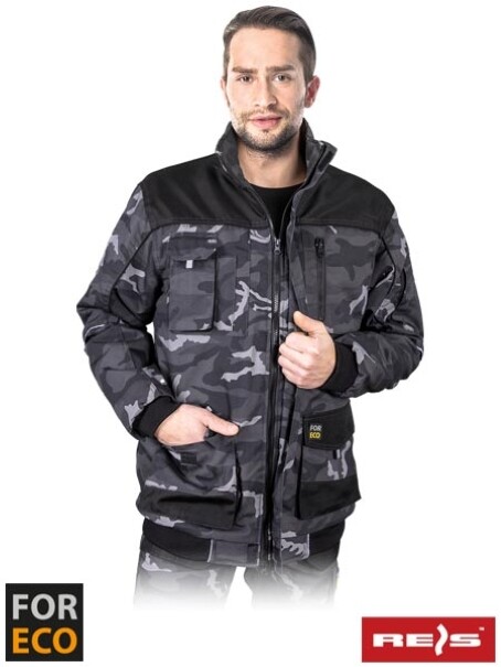 REIS FORECO-J Sicherheitsjacke - 260g/m² Arbeitsjacke Mit Verstärkungen