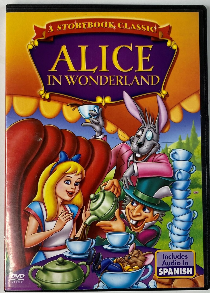 Alice In Wonderland A Storybook Classic in English and Spanish DVD