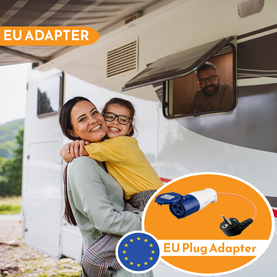Xtremeauto European Caravan 16A Mains Hook Up Adapter Lead Camping Plug ...