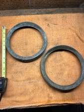 Early Vintage Model Brass Headlight Rings Bezels Original Antique 9 Unknown Early Vintage Model Brass Headlight Rings Bezels Original Antique 9 Unknown