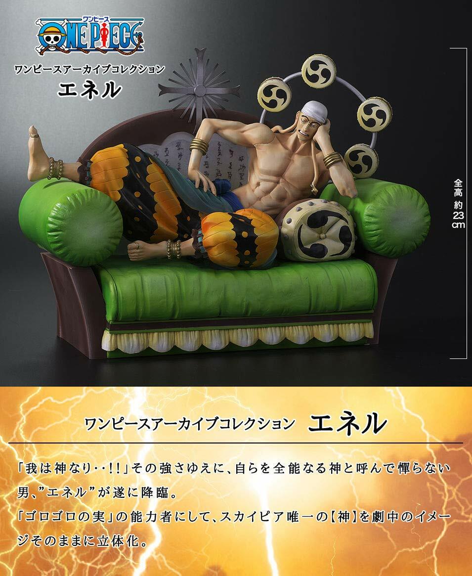 One Piece Archive Collection Enel Figure Premium Bandai Anime 19 From Japan For Sale Online Ebay