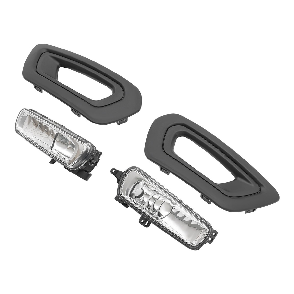 For 2020-2023 Ford Transit Both Left & Right Fog Lights and Covers