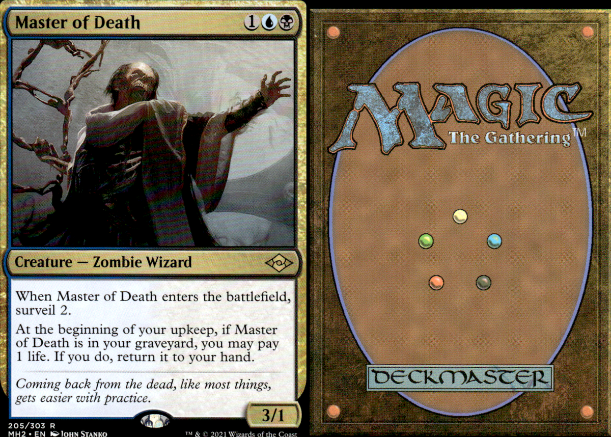 the master mtg card Card Name: The master, 10 cards