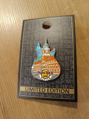 Hard Rock Cafe Warsaw Rockshop Old Town Pin Neu Limited Edition