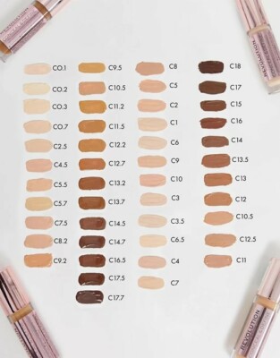 Makeup Revolution Conceal & Hydrat C4 – Leichter Concealer Mit Hyaluronsäure, Gegen Dunkle Augenringe