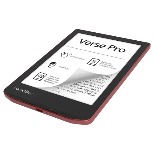 Tablet PocketBook 6" Verse Pro Red Dual Core RAM 512MB 1500mAh Wi-Fi PB634-3-WW - Image 3 of 4