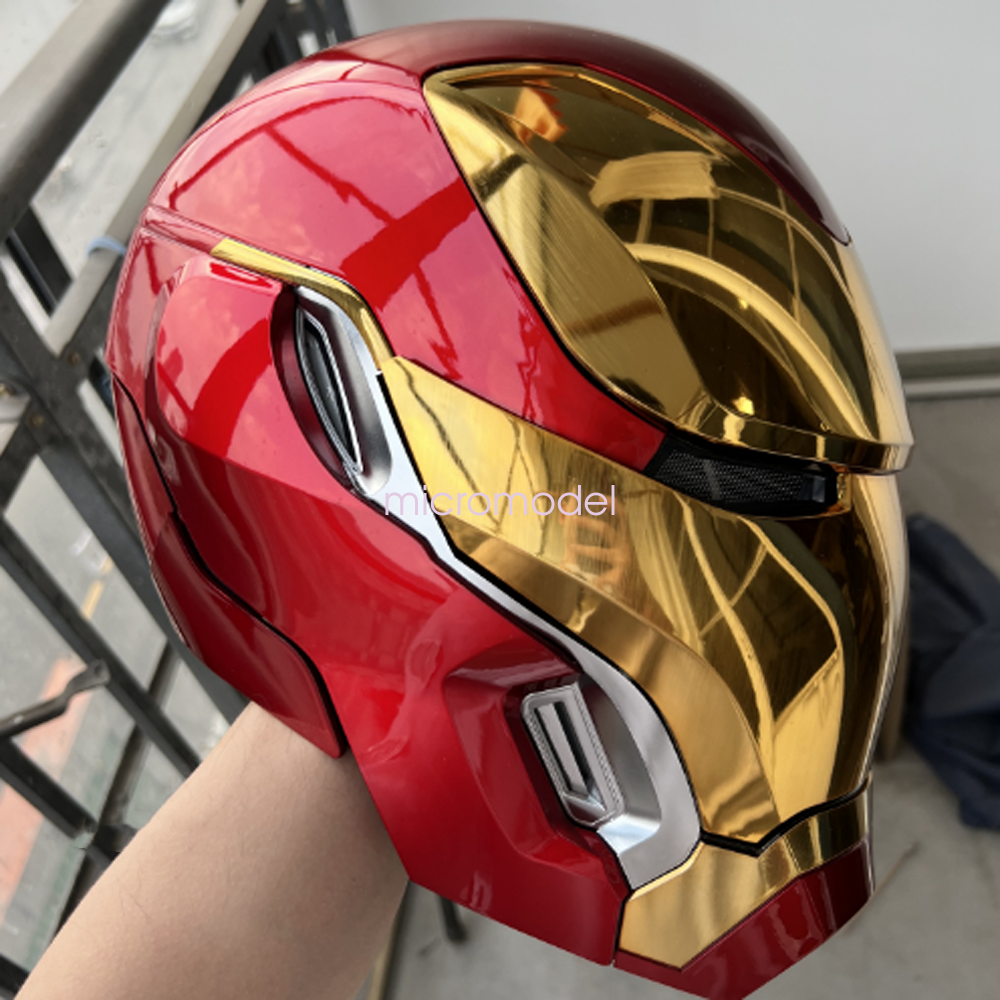 7JToys Iron Man MK50 Helmet ABS Model In Stock 1/1 Scale