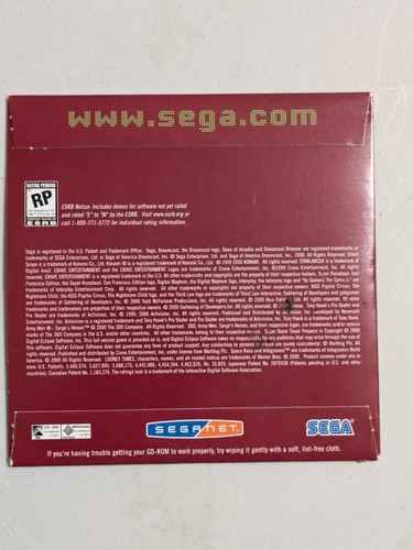 Official Sega Dreamcast Magazine Dec December 2000 Volume 9 Demo Disc - Picture 2 of 6