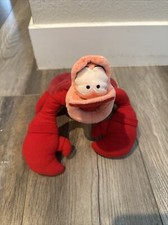 Disney Parks Original Vintage Little Mermaid Sebastian Crab Plush Stuffed Toy 9  