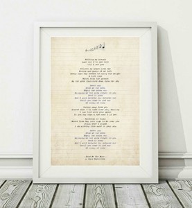 286 Sara Bareilles Send Me The Moon Song Lyric Poster Print Sizes A4 A3 Ebay Letra send me the moon lyrics en ingles. ebay