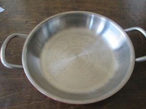 HUBERT Fry Pan with Helper Handle Stainless Steel - 9 1/2 Dia