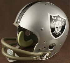 OAKLAND RAIDERS 1964-1982 NFL Authentic THROWBACK Football Helmet